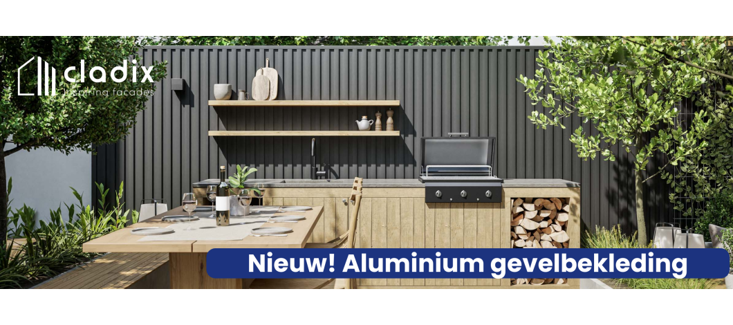 Nieuw: Cladix aluminium gevelbekleding – luxe zwart gevelsysteem